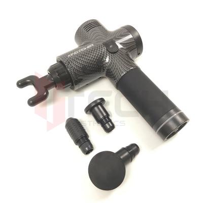 China wholesale massage gun with 4  size work heads massage whole body muscle pain relief massage relax for sport injury for sale