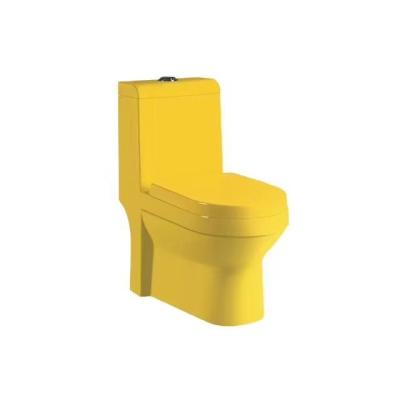 China China Luxury Ceramic Black Bathroom Toilet WC Double-Flow Bathroom Ware Sanitary Toilets for sale