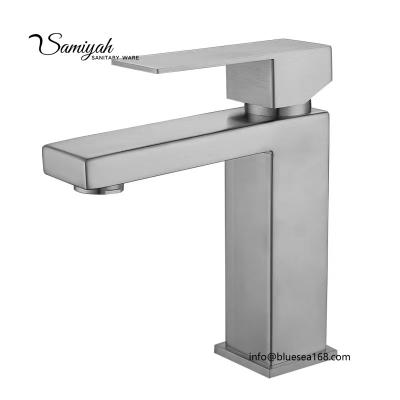 China Thermostatic faucets sell at low price high quality basin faucet stainless steel bathroom mixer tap for sale