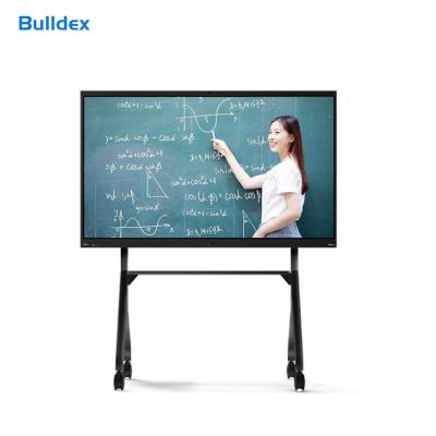 China Desktop Panel Touch Screen Portable Whiteboard Interactive Flat Panel 65 86 Inch 10 Point IR Touch Screen Office or School Teaching for sale