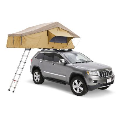 China Extended Type Off Road 4X4 WD Shell Car Roof Waterproof Soft Top Sun Shelter Tent for sale