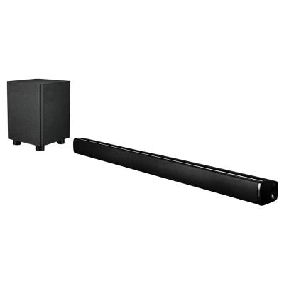 China Portable Wireless Blue Tooth Single 3D Sound Bar Surround SoundBar System for TV with Wired Subwoofer HG-S315SW for sale