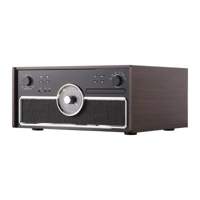 China fully automatic vinyl CD/USB player turntable speaker, AM/FM radio with stereo RP-188 for sale