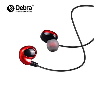 China Metal Debra Audio professional Headset Hybrid Units HIFI Bass Earbuds Monitor Earphones Noise Cancelling for sale