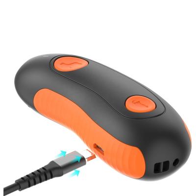 China Train Chases Bark Control Device Ultrasonic Dog Training Ultrasound Rechargeable Infrared Silencer No Bark Training Dog Chaser for sale