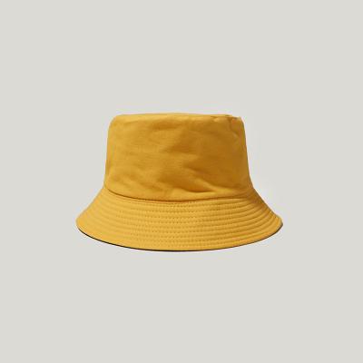 China Hot Sale Custom Logo Bucket Hat Wholesale Mens Reversible Cotton Simple Street Style Bucket Hat for sale