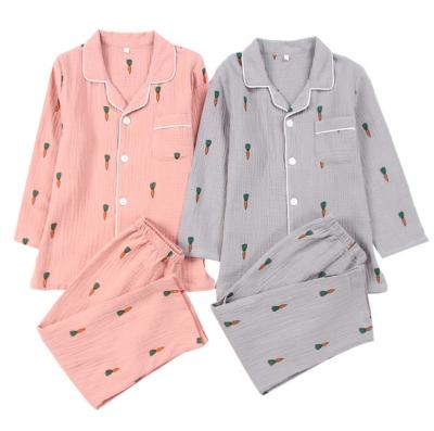 China Cotton Pajamas Women Night Wear Family Pajamas Wholesales QUICK DRY Set for sale