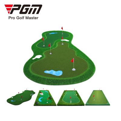 China Indoor Golf Putting Green Golf Practice Putting Green Durable Custom Golf Mat Mini Golf Course for sale