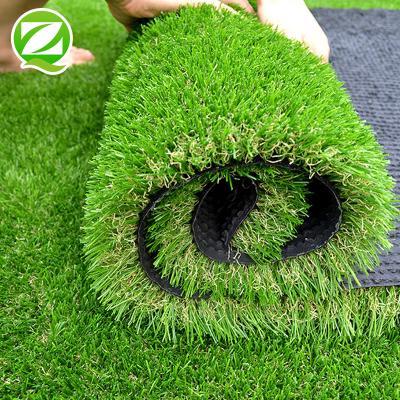 China QINGZHOU 20/30/40 mm erba custom size paredes de grama de sintetica landscape artificial artificial grass for sale