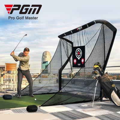 China Golf Practice PGM LXW019 Multifunctional Z Shaped Golf Cage Golf Nets Hitting Practice Nets For Backyard Training for sale