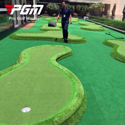 China Golf Practice PGM GL007 Custom Golf Putting Green Trainer Mat Outdoor Putting Green for sale