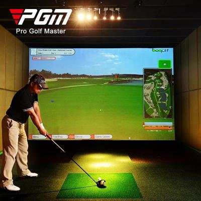 China Infrared Golf Practice PGM MNQ001 Golf Simulator Prices Indoor Golf Simulator for sale