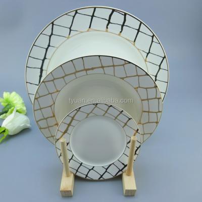 China Manufacturer Sustainable Dinner Dishes Porcelain Dishes Different Shapes And Dishes Custom Printed for sale