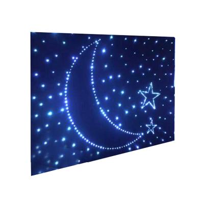 China Ceiling Star Effects Panel Fiber Optic Star Metro Ceiling For Restaurant Cinema Ceiling for sale