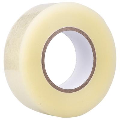 China Indonesia Market Manufacturer Cello Student Waterproof Transparent Stationary Tape Yellowish Clear Stationery Tape for sale