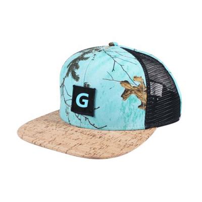 China Premium Quality COMMON Cork Brim Snapback Hat Custom for sale