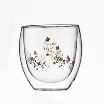 China Factory Price Minimalist Handle Wine Glass Eco - Friendly Transparent Mug for sale