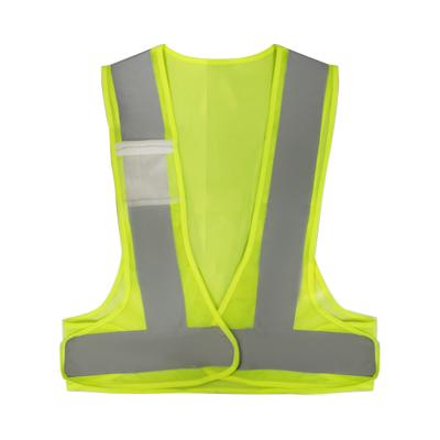 China Safety Quality High Reflective Hot Highlight V Type Reflective Vest Visibility Vest for sale