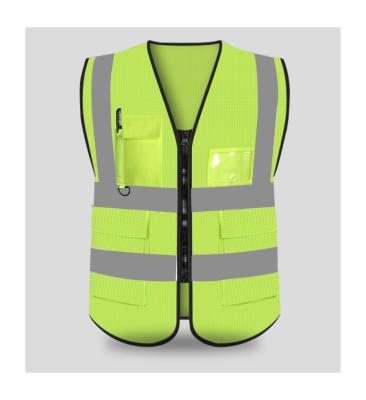 China Wholesale Reflective Clothing Children Visibility Tops Safety Vest Reflective Fabric for sale