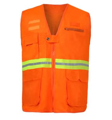 China High Visibility Reflective Durable Wearing Low Price Safety Custom Fire Fighting Reflective Vest for sale