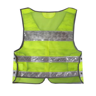 China Low Price High Visibility New Customized Logo Reflective Type Traffic Safety Reflective Vest for sale