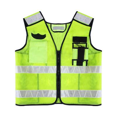 China Quality Guaranteed High Visibility Hot Sale Reflective Mesh Traffic Reflective Vest Jacket for sale