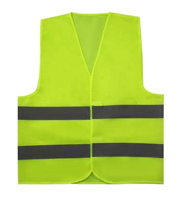 China Economical Reflective High Visibility Polyester Fabric For Safety Pocket Reflective Vests for sale