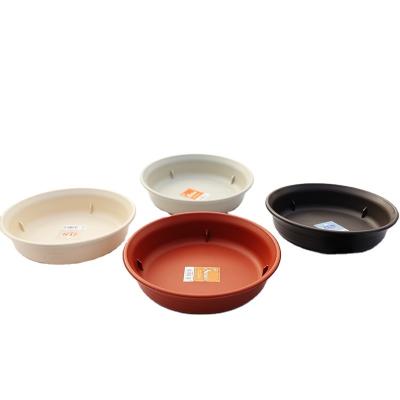 China Deepen Water Factory Supply Resin Material Round Form Various Colors Thickened Tray for sale