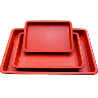 China PP resin plastic tray simple thickened ground rectangular base of water tray to prevent the leakage of flower pots flower pot zara home for sale