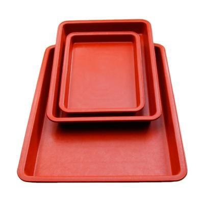 China Single Plastic Flowerpot Tray For Balcony Large Drainage Surface Water Tray Rectangular Base To Prevent Leakage Of Flower Pots Flower Pots W for sale