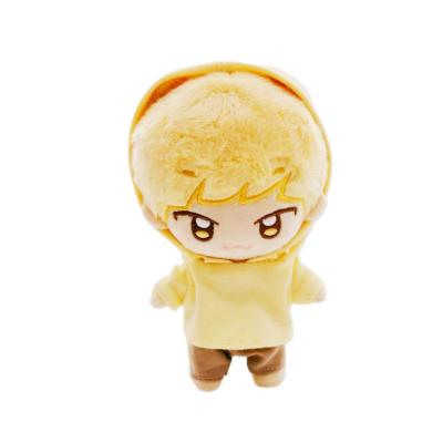 China Custom Cute Fun Plush Dolls With Changeable Clothes Kawaii Stuffed Design Human Boys for sale