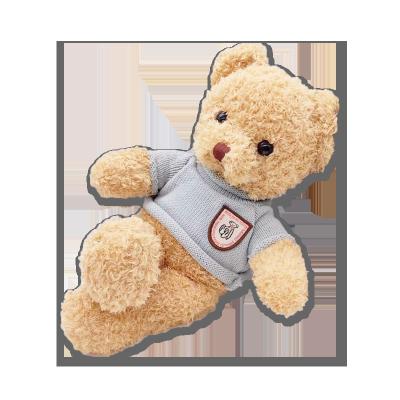 China Wholesale Brand New Cute Soft Plush Brown Bear Soft Stuffed Kids Toys Sound Doll Custom Bear Toy for sale