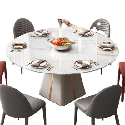 China Other dining table decoration stone furniture kitchen table commercial modern marble dining table for sale