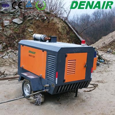 China 35 Bar Lubricated Heavy Duty Industrial Diesel Air Compressor for sale