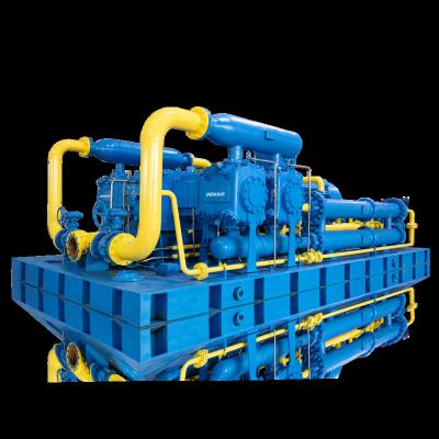 China Lubricated Compressor For Car Gas Station Equipment CNG Compressor for sale