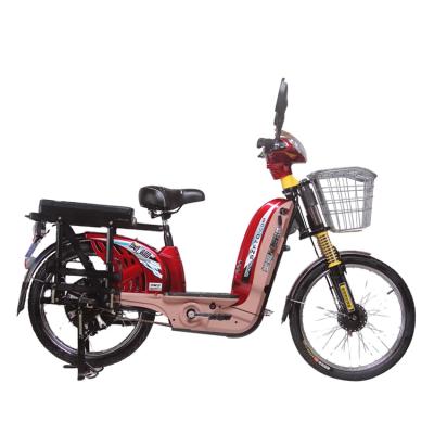 China Cheap Electric Bike Long Range Shuangye Steel Electric Foldable Bike Ebike for sale