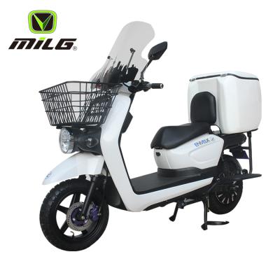 China EEC e EU L3e-A1 2-Wheeled Unisex Electric Motorcycle 60KM/H Pizza Food Delivery Scooter for sale