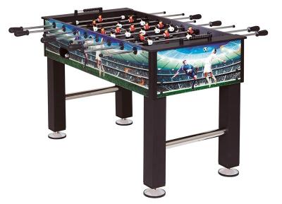 China Mesa de juegos popular de Foosball de los gráficos de color de la tabla del fútbol del fútbol de los 5FT para el partido del golpeador en venta