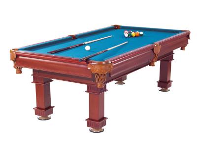 China Tournament 8 Foot Billiard Table , Home Pool Tables With Painted / Leather Pockets for sale