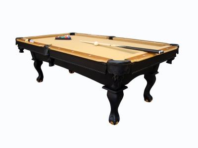 China 9FT Pool-Spieltisch-hölzerner Billardtisch mit Lampe/Greifer-Bein/Klingeln Pong-Tischplatte zu verkaufen