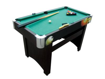 Chine conception en bois de graphiques couleur de Tableau de jeu de billards de 4FT avec le coin en plastique passé au bichromate de potasse à vendre