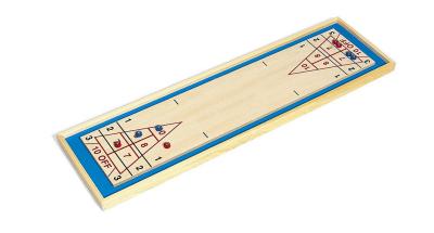 Κίνα Εύκολος Tabletop κίνησης μίνι Shuffleboard πίνακας πινάκων παιχνιδιών Shuffleboard 3.5 FT για το παιχνίδι παιδιών προς πώληση