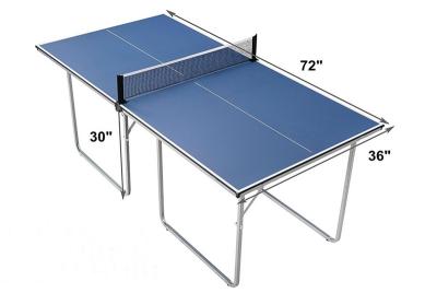 Chine Ne pas démanteler le Tableau de ping-pong de concurrence, Tableau de ping-pong intérieur facile du stockage 6FT à vendre