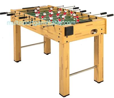 China 4FT Fußball-Spieltisch-hölzerner Fußball-Tabelle MDF-Tabellen-Fußball-Stahlspiel Rod zu verkaufen