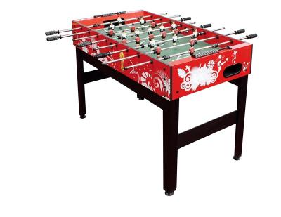 China De stevige MDF Kleurrijke 48“ Foosball Lijst van het Lijst Houten Voetbal met Verchroomd Staalstaaf Te koop