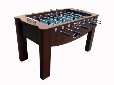 China Gechromierte Stahl-deluxe 5FT Fußball-Tabellen-hölzerne Fußball-Tabelle Rod für Innen zu verkaufen