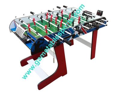 China 4 FT faltender Fußball verlegen hölzerne faltbare Fußballtabelle für Familienspiel zu verkaufen