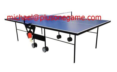 Chine La table de ping-pong de table de ping-pong de pliage de fournisseur comporte l'ensemble 10 minute à vendre