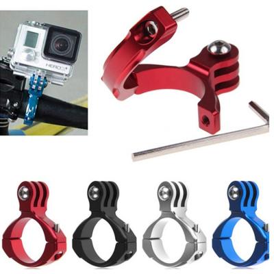 中国 China Supplier Gopros Camera Support Aluminum Handlebar Mount Bike Motorcycle Bike Clamp Mount Adapter For Go Pro Hero Series 販売のため