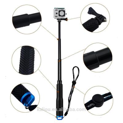 中国 36 inch Aluminum Adjustable Wholesale Waterproof Telescoping Monopod Extender Handheld Selfie Stick for Go pro 販売のため